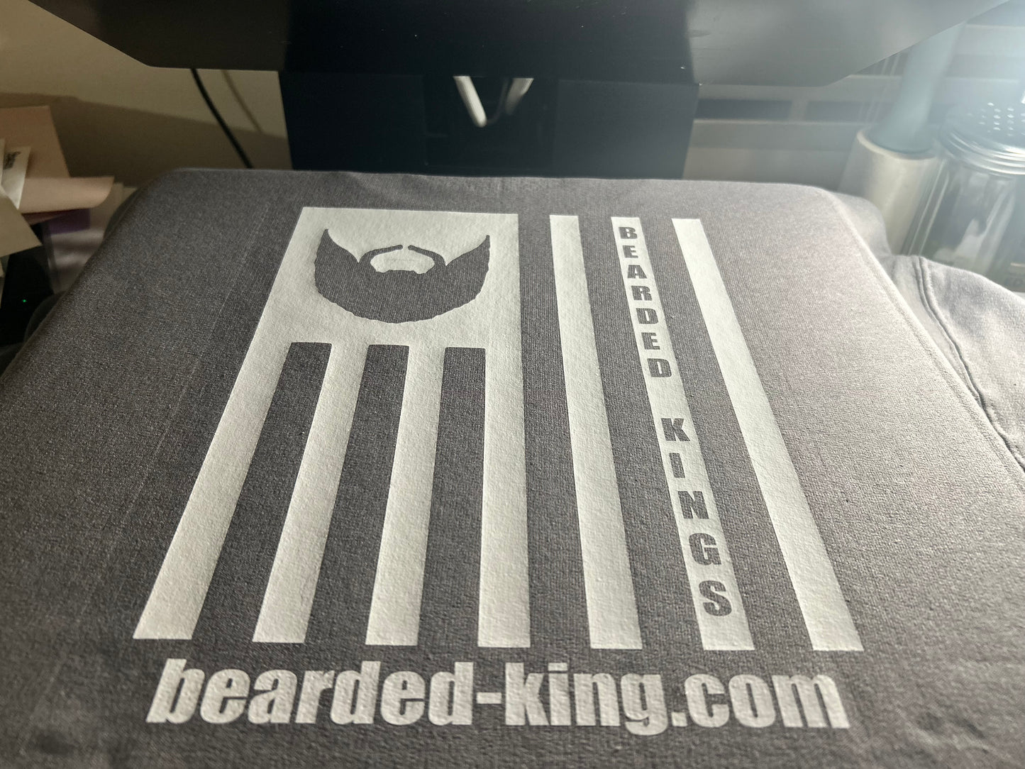 BEARDED KINGS Sweatshirt - Charcoal