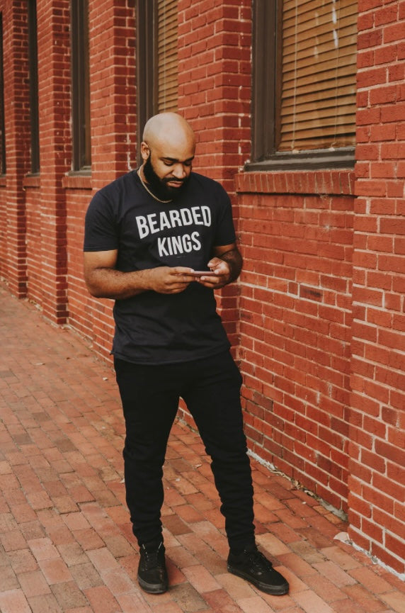 BEARDED KINGS SHIRTS - Classic Black