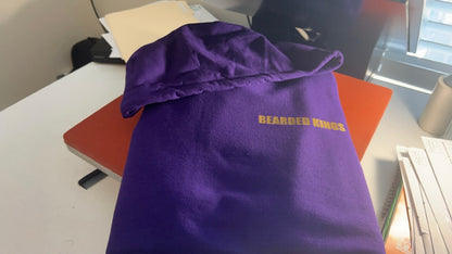 BEARDED KINGS HOODIES | Purple