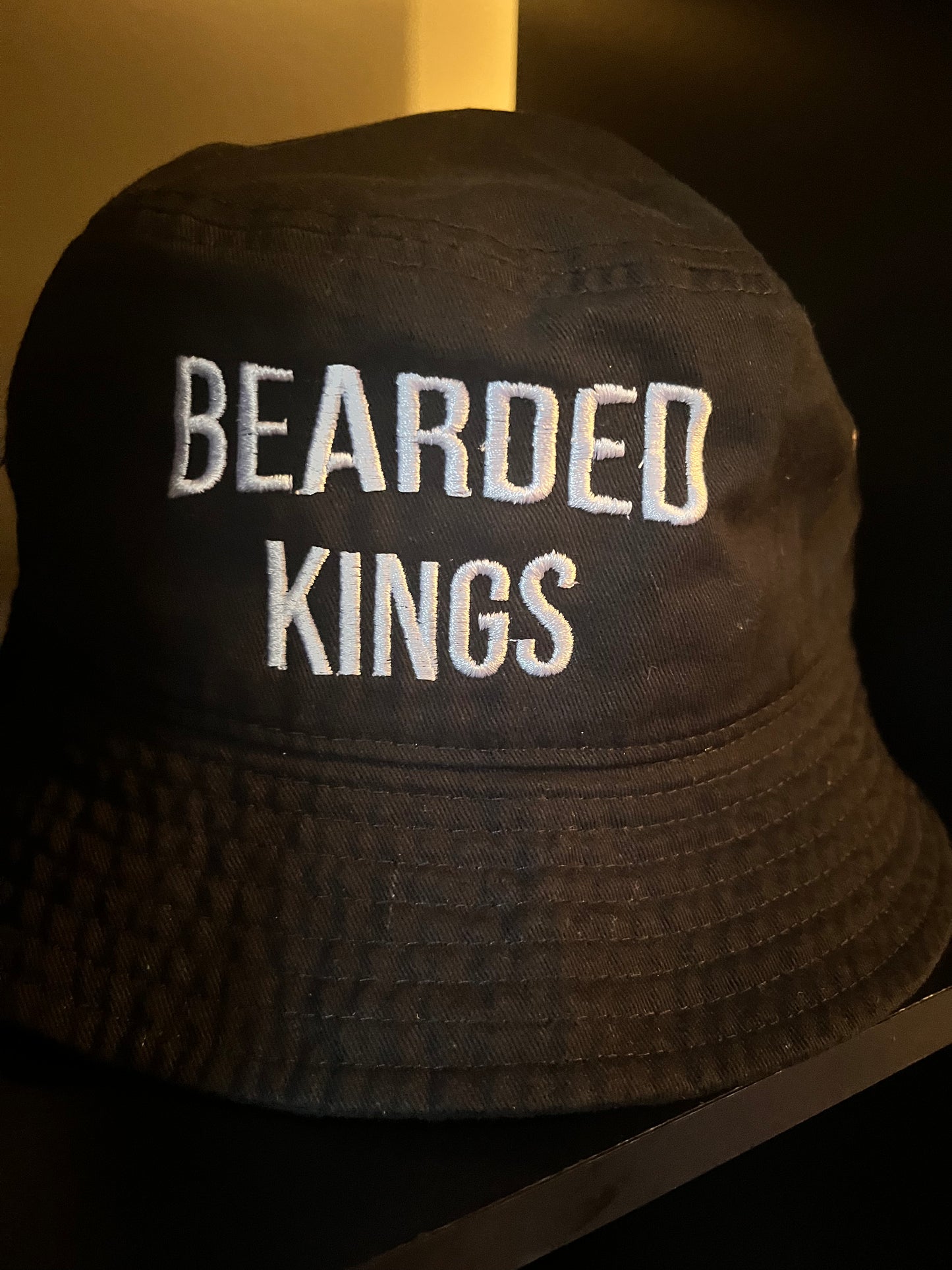 BEARDED KINGS BUCKET HAT - Classic Black